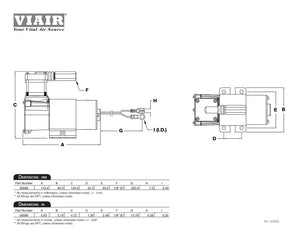 98C Compressor Kit Omega Style Mounting Bracket 12V 10% Duty Sealed