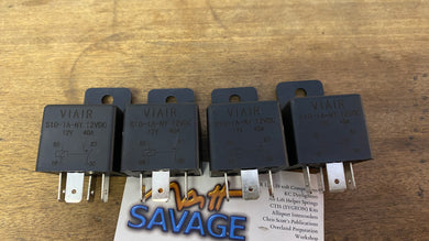 4 x 40 Amp Relay 12 Volt w Molded Mounting Tab 40A 12 Volts