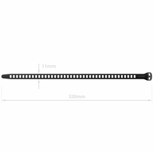 Load image into Gallery viewer, SoftTIE C Tie 11/320mm Black qty 1