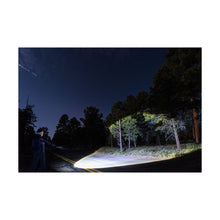 Load image into Gallery viewer, 4 in LED Flashlight Adjustable Focus Black 7W