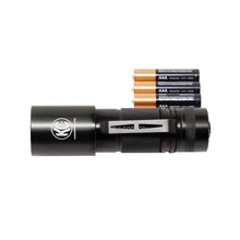 Load image into Gallery viewer, 4 in LED Flashlight Adjustable Focus Black 7W