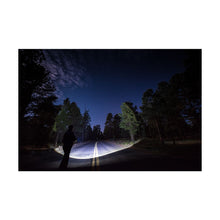Load image into Gallery viewer, 4 in LED Flashlight Adjustable Focus Black 7W