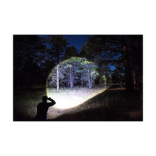 Load image into Gallery viewer, 4 in LED Flashlight Adjustable Focus Black 7W