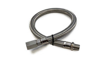 Load image into Gallery viewer, 18in S.S. Braided Leader Hose (1/4in M to 1/4in F Swivel, NPT)