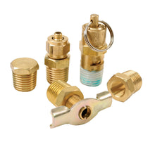 Load image into Gallery viewer, Air Locker 5 Pc.Tank Fittings Kit with 1/4in NPT M to 1/8in BSP F Adapter For 150PSI Rated Systems