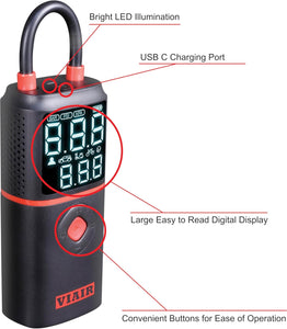 Every Vehicle Carry (EVC) Rechargeable Battery Tyre Inflator