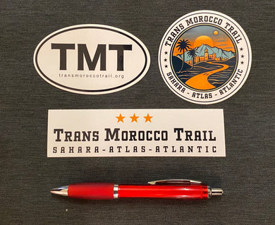 Trans Morocco Trail 3 Sticker Set