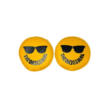 Load image into Gallery viewer, COVER RETRO 6&quot; VINYL YELLOW W/ THE ORIGINAL SMILEY SUNGLASSES (Pair)