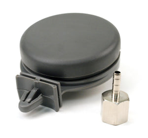 Remote Inlet Air Filter Assembly, Gray Plastic Housing (1/4in x 1/4in Tube Fitting, NPT)