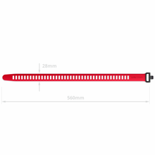 Load image into Gallery viewer, SoftTIE Strap 28/560mm red qty 1