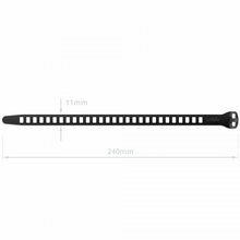 Load image into Gallery viewer, SoftTIE C Tie 11/240mm Black qty 1