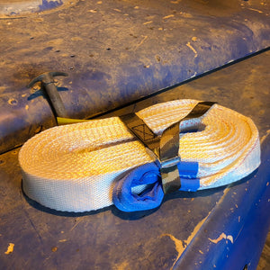 Kinetic Energy Recovery Rope snatch strap 10m 8t KERR 4x4
