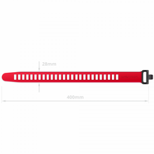 Load image into Gallery viewer, SoftTIE Strap 28/400mm red qty 1