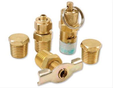 5 Pc Tank Port Fittings Kit For 200PSI Rated Air Systems